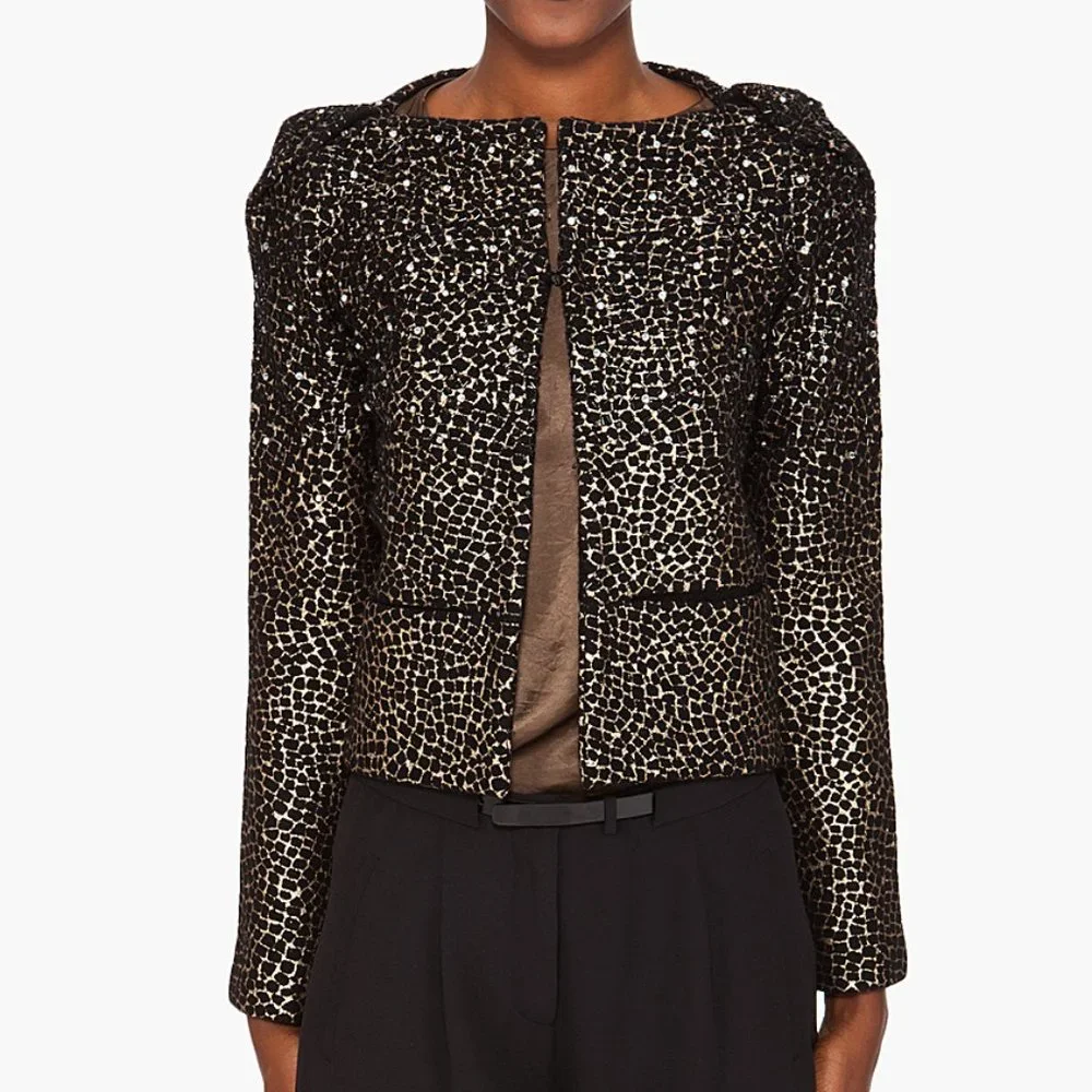Diane von Furstenberg Joelle Embellished Jacket